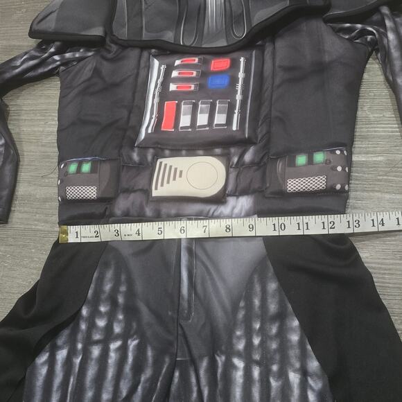 Star Wars Rubie's Darth Vader Mask & One Piece Halloween Costume Cosplay - Picture 10 of 12